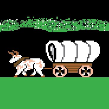 Oregon Trail game clip